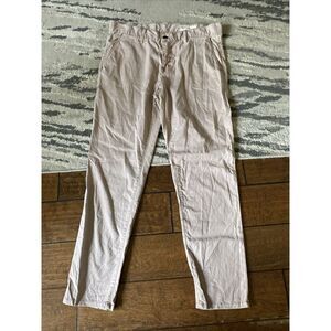 Pistola‎ Pants Womans 29x27 Pink Lyocell Stretch High Rise Straight Ankle Leg